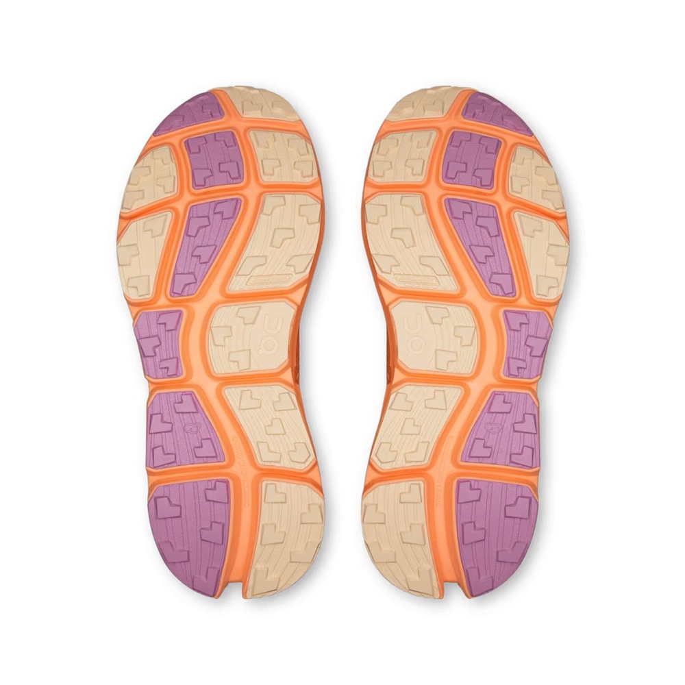 On Running Women's Cloudsoma Trail Running Tangerine Orange 7 $150 - Picture 6 of 8